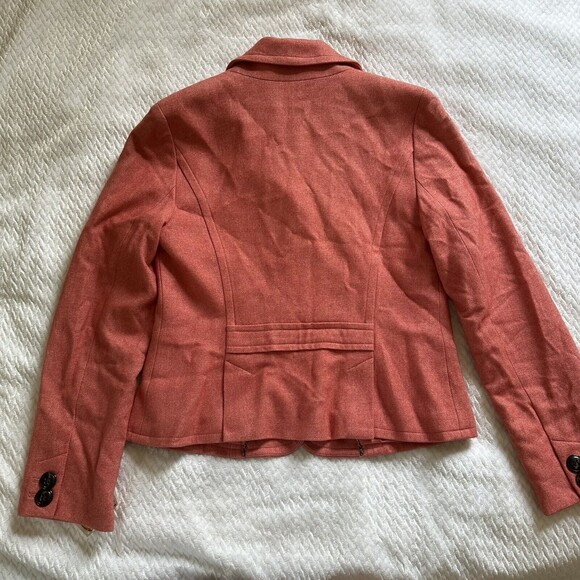 NWT Talbots Buttoned Salmon Blazer - Picture 5 of 6